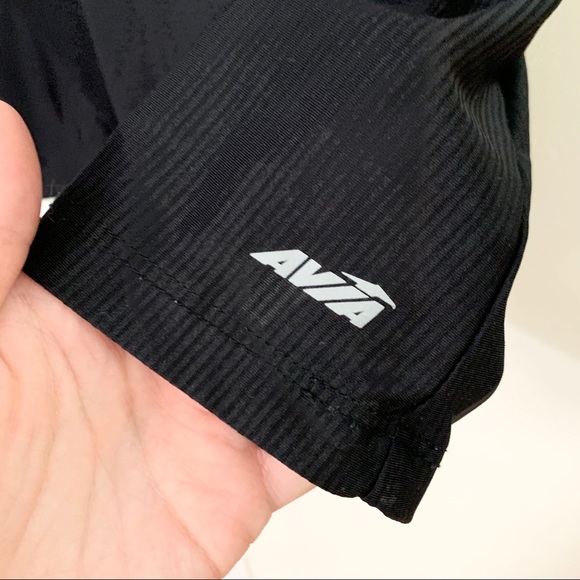 🌸AVIA Black Twist Back Mesh Athletic Tank Top - Picture 3 of 7